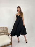 4186 ELBİSE-SİYAH resmi